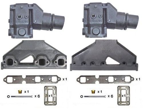 Exhaust manifold risers - exhaust, &