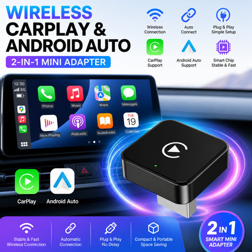 2026 wireless carplay - wireless, adapter