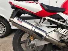 HONDA CBR954 FIREBLADE STAINLESS OVAL  RACE CAN EXHAUST NEW