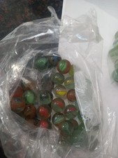50 Vintage Glass Marbles