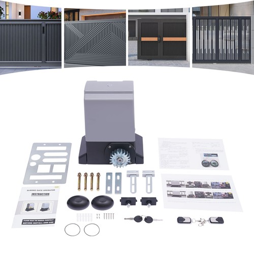 Sliding gate opener - gate, automatic