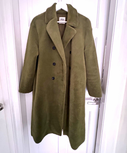 Zara khaki olive - khaki, faux