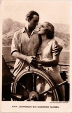CPA Kay Johnson en Conrad Nagel FILM STARS (816496)