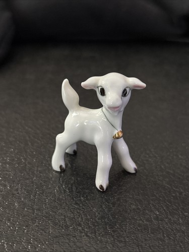Miniature ceramic billy goat - ceramic,