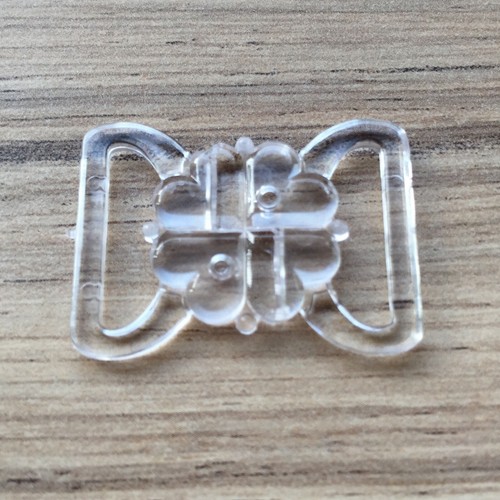 Bikini fasteners plastic clear - bikini,