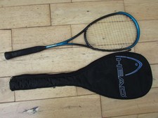 HEAD 190G 440 Squash Racket & Case - recently restrung.