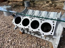 V8 Engine Block Coffee Table- Industrial Style- Upcycled!