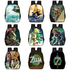 The Legend of Zelda Tears of the Kingdom Kids Backpack Schoolbag Rucksack Bag