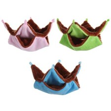 Ferret Rat Squirrel Pet Bird Hamster Hammock Hanging Cage Nest Bed House Toys
