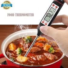 Digital Food Thermometer Probe Cooking Meat Kitchen Temperature BBQ Turkey Milk