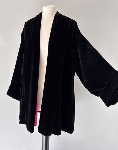 Laura ashley black pink silk - ashley,