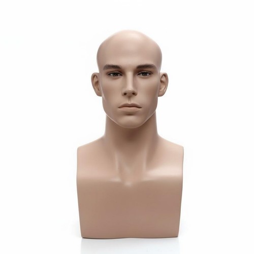 Realistic male head - male, model