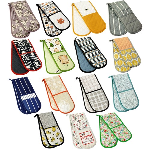 Double oven gloves - double,