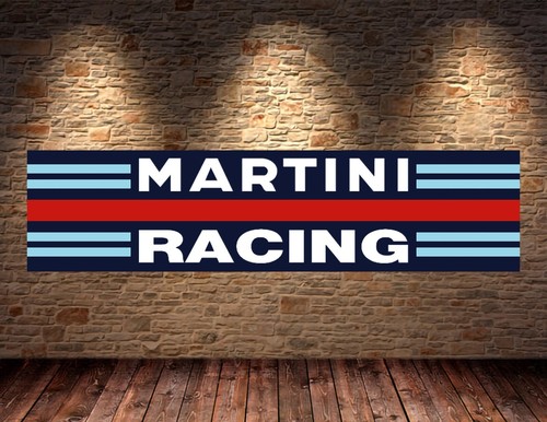 Martini racing banner garage - martini,