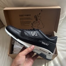 New Balance M1500BK Black Leather Made in England UK 6 Rare with Box Brand New
