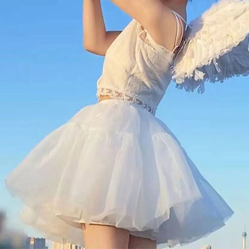 Voluminous sheer tulle - voluminous,