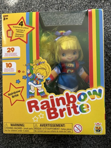 New rainbow brite posable - new,