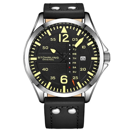 Stuhrling aeronaut men - aeronaut, watch
