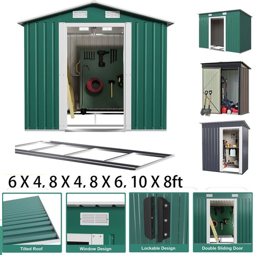 Metal garden shed 8 - metal, 4,