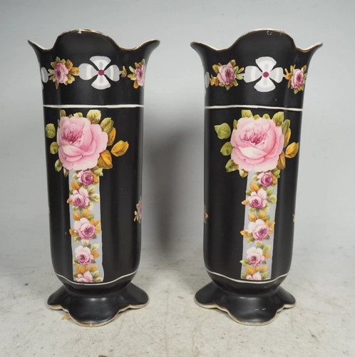 Pair antique crown ducal - crown,