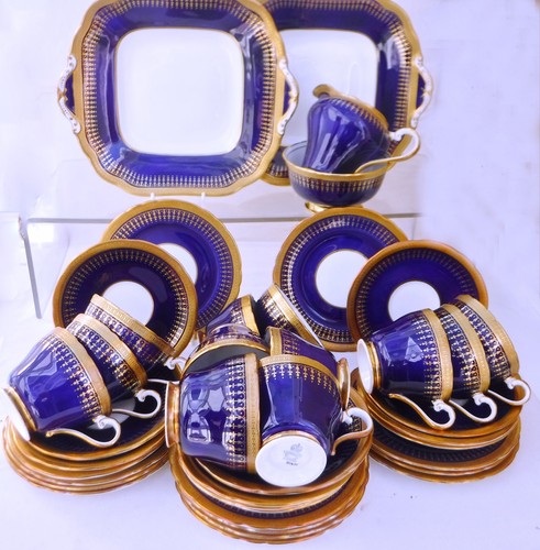 Aynsley cobalt gilt antique - cobalt,