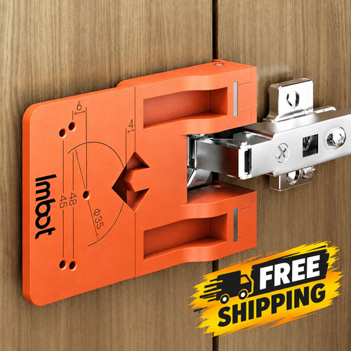 Cabinet door hinge jig - hinge,