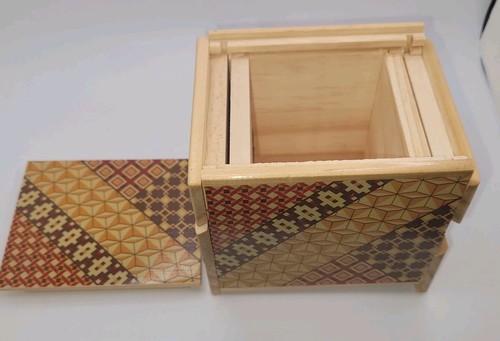 Japanese yosegi puzzle box - japanese,