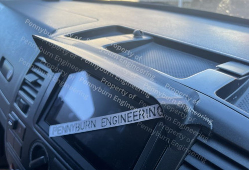Removable sun visor - for, vw