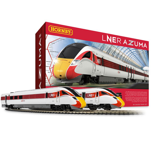 Gauge hornby train set - train, lner