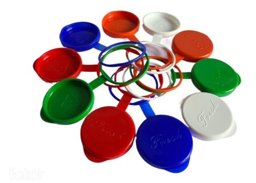 Airtight milk bottle tops - bottle,
