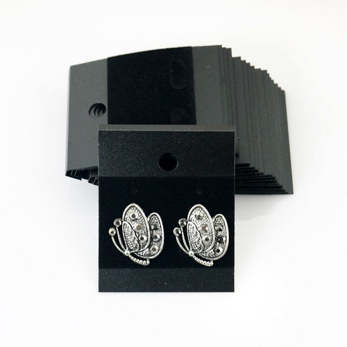 100 black earring - 100, holder