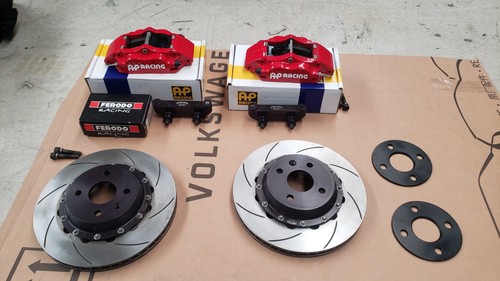 Racing pot front brake - 4-pot,
