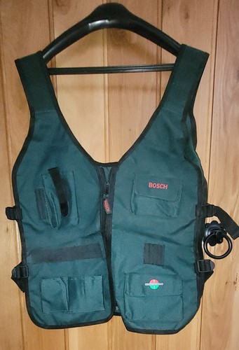 Bosch work tool vest - in, green