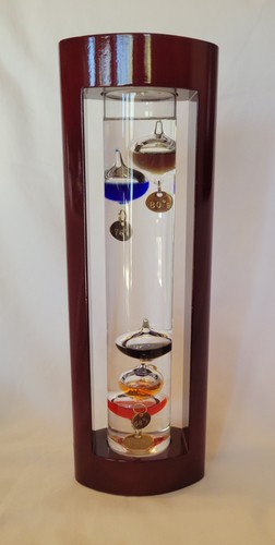 Galileo glass thermometer - galileo,