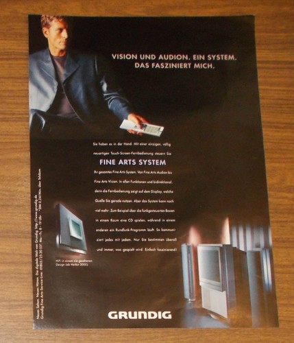 Rare advertising grundig fine - rare,