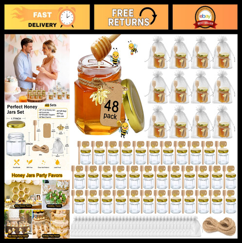 Mini honey jars with - mini,