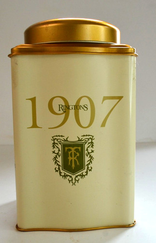 Ringtons tea tin caddy - ringtons,