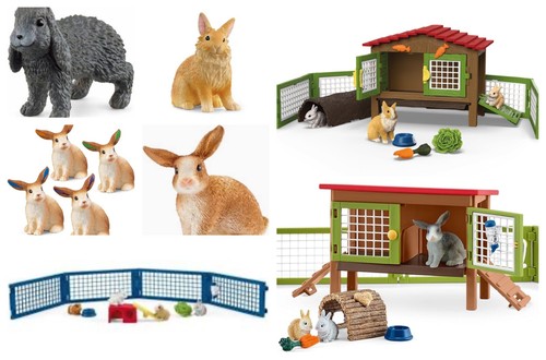 Schleich rabbit hutch - schleich,