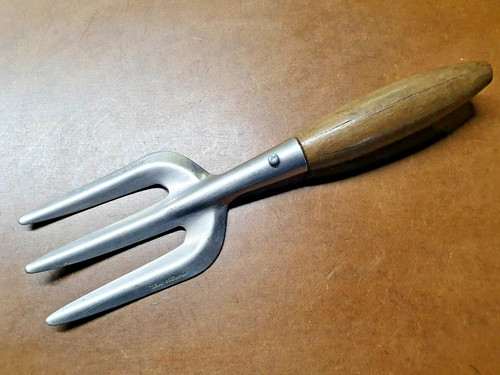 Vintage garden hand fork - fork, old