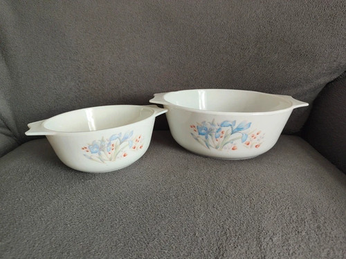 Vintage jaj pyrex blue - vintage,