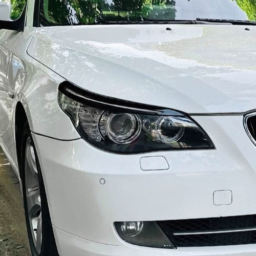 Gloss black headlight trims - black,