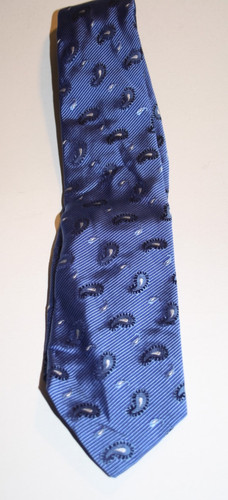 Duchamp silk tie blue - ,
