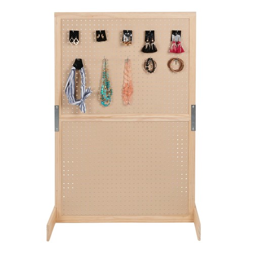 Standing pegboard organizer - pegboard,