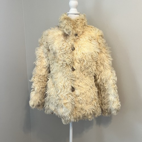 Vintage mongolian curly lamb - vintage,