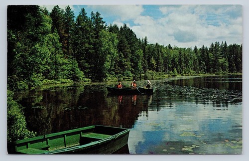 Postcard fishing wonderful - in,
