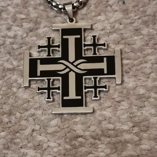 Knights templar cross pendant - templar,