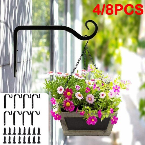 8pcs metal hanging - 4/8pcs, basket