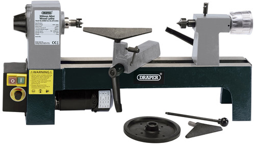 Draper 300mm mini woodlathe - mini,