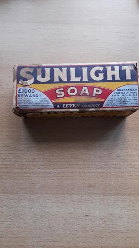 1930s sunlight soap - 1930s, packet