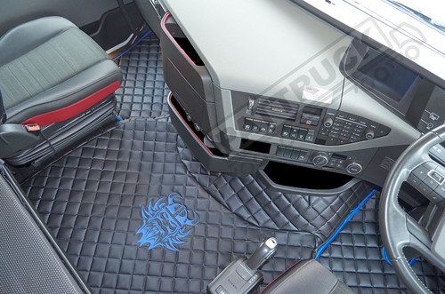 Truck eco leather floor - truck,